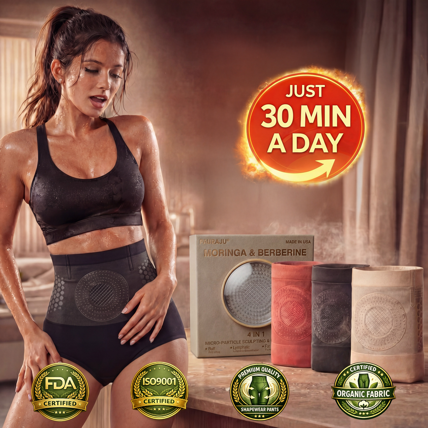 𝐎𝐟𝐟𝐢𝐜𝐢𝐚𝐥 𝐁𝐫𝐚𝐧𝐝 𝐒𝐭𝐨𝐫𝐞 |✅ 𝐏𝐀𝐔𝐑𝐀𝐉𝐔® 𝟐𝟎𝟐𝟔 𝐌𝐨𝐫𝐢𝐧𝐠𝐚 & 𝐁𝐞𝐫𝐛𝐞𝐫𝐢𝐧𝐞 𝟒-𝐈𝐧-𝟏 𝐌𝐢𝐜𝐫𝐨-𝐏𝐚𝐫𝐭𝐢𝐜𝐥𝐞 𝐒𝐜𝐮𝐥𝐩𝐭𝐢𝐧𝐠 & 𝐅𝐚𝐭-𝐁𝐮𝐫𝐧 𝐒𝐡𝐨𝐫𝐭𝐬🍁